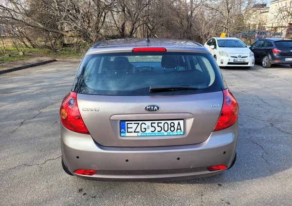 Kia Ceed cena 12900 przebieg: 192000, rok produkcji 2009 z Warszawa małe 301